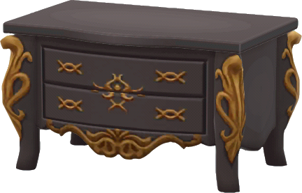 rococo dresser