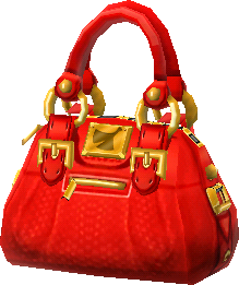 Rot-Handtasche