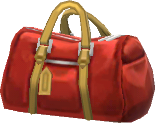 Boston bag (red)