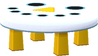눈사람 테이블