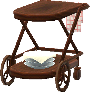 serving cart