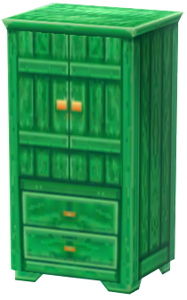綠色衣櫃