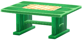綠色桌
