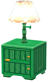 lámpara verde