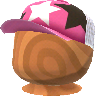 핑크 야구 모자