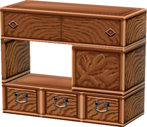 Tansu-Teeschrank