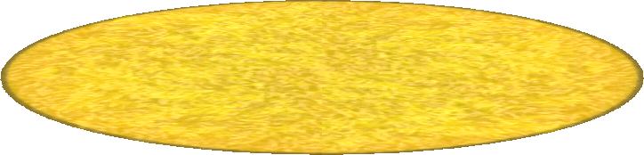 tapis rond jaune