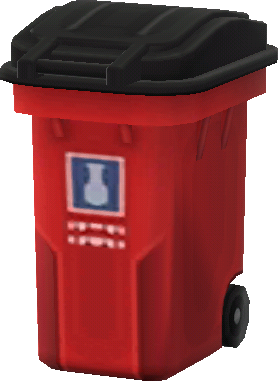 garbage bin