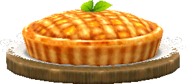 fresh-baked apple pie