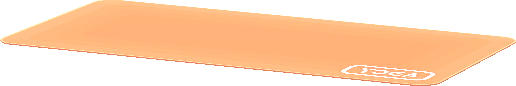 Orange-Yogamatte