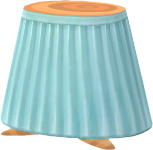 aqua chiffon skirt