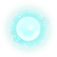 esfera mágica azul