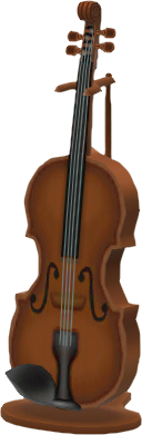violín de recital marrón