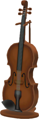 violon d'orchestre marron