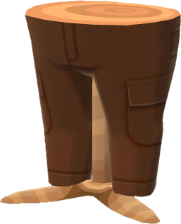 pantalón cargo marrón