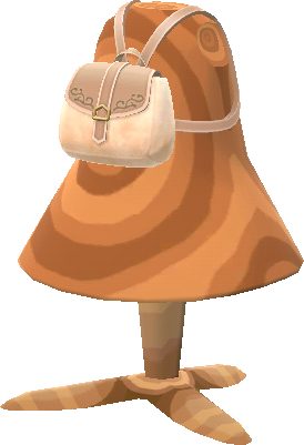 Flauschrucksack (beige)