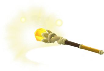 yellow mage's wand