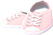 zapatillas bajas rosas