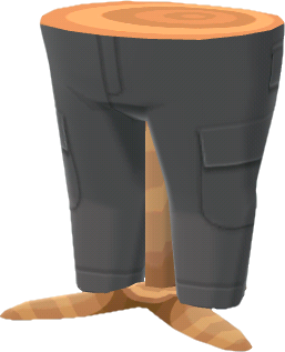 gray cargo pants