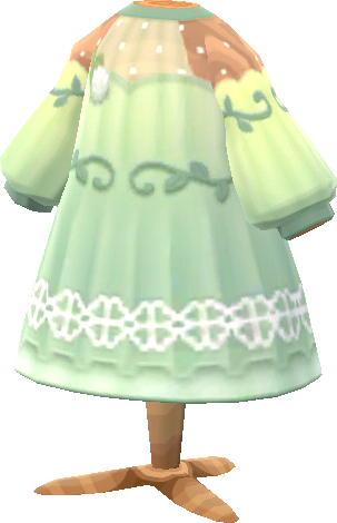 green-clover fairy dress