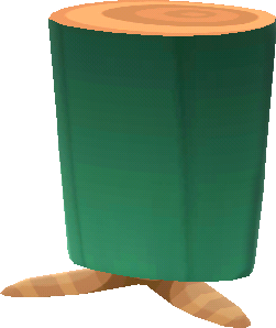 falda larga verde
