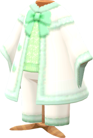 pijama polar verde