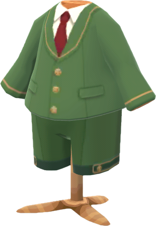uniforme cartero verde