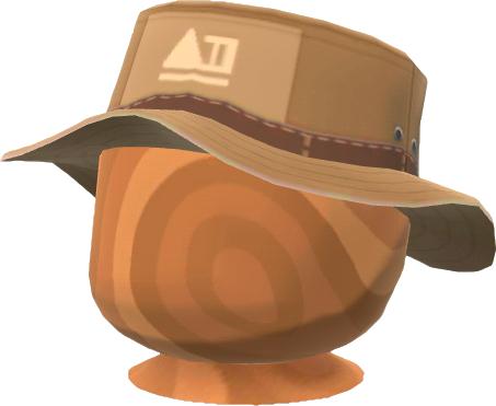 圓盤帽‧棕色