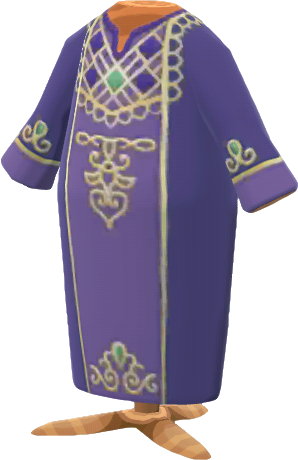 	埃及傳統長袍‧紫色