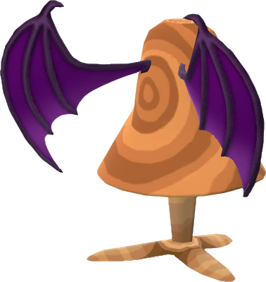 蝙蝠翅膀‧紫色