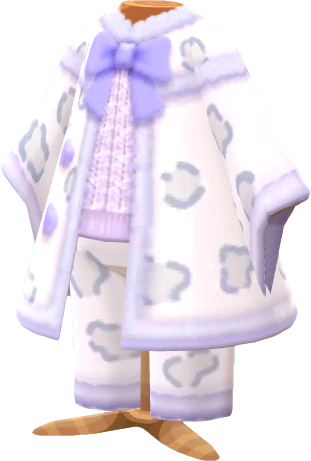 pijama polar lila