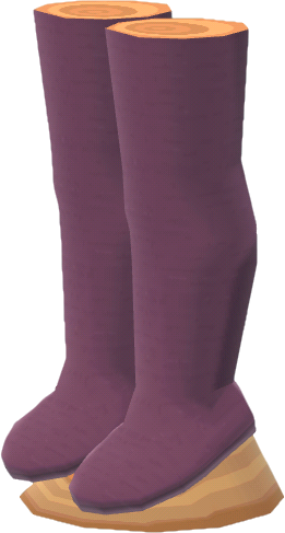 水果色褲襪‧紫色