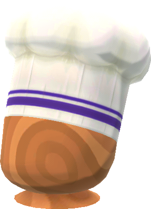 蓬蓬廚師帽‧紫色