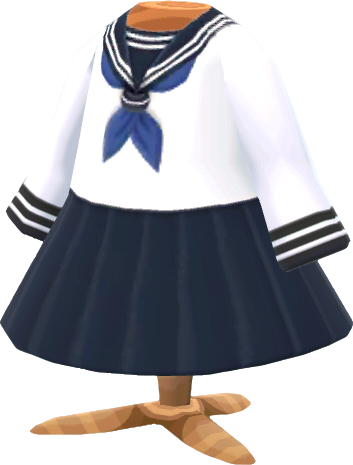 navy school uniform