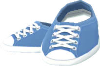 scarpe da ginnastica blu