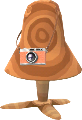 orange retro camera