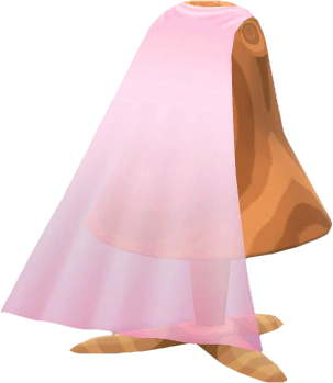 pink princess robe