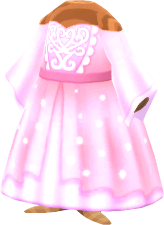 公主發光洋裝‧粉紅色