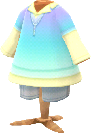 Pullunder-Shorts-Outfit B