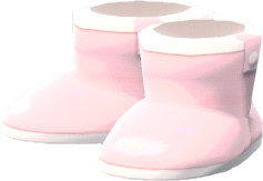 雨鞋‧淺粉紅色