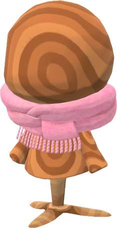 bufanda de lana rosa