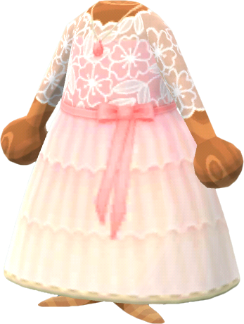 핑크 오로라 드레스