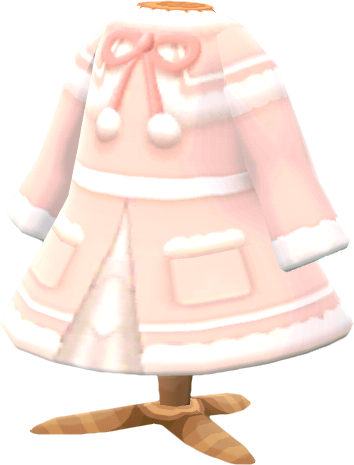 披肩聖誕連身裙‧粉紅色