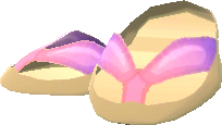 sandalia violeta