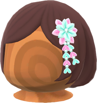 sky-hairpin bob wig