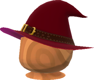 sombrero rojo hechicero