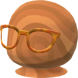 tortoise-shell glasses