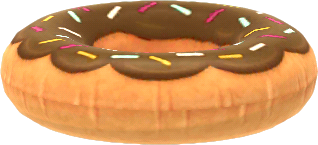 甜甜圈泳圈‧巧克力