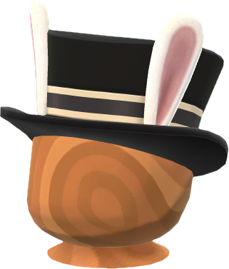 sombrero conejo negro