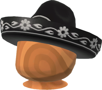sombrero mariachi negro